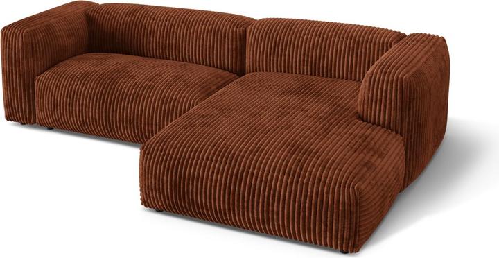 Actual product image Micadoni Modular Right Corner Sofa, "Martina", 2 Seats, 283x176x75 Made in Europe (Corner sofa)