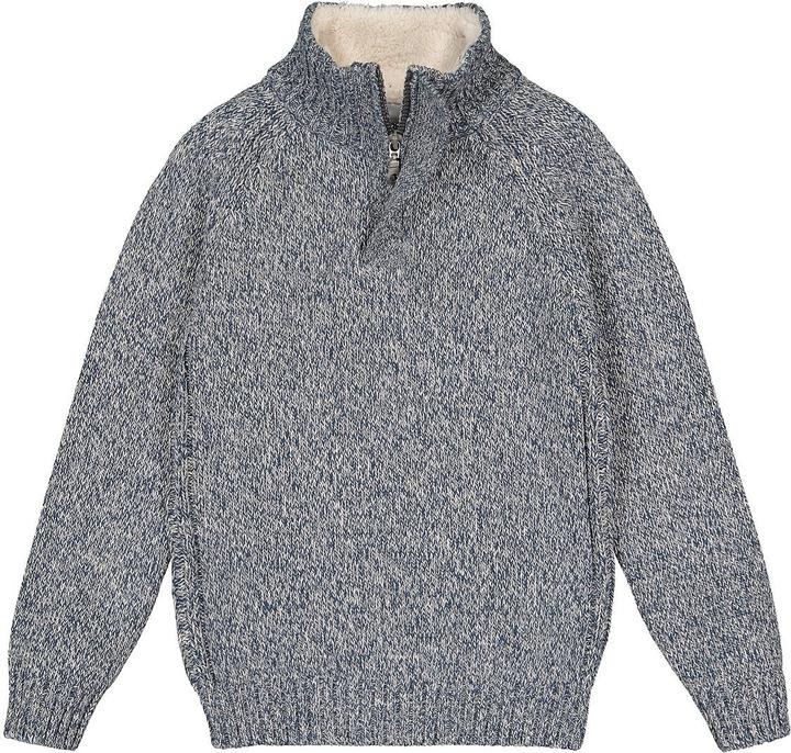Actual product image La Redoute Collections Jumper with stand-up collar (140)