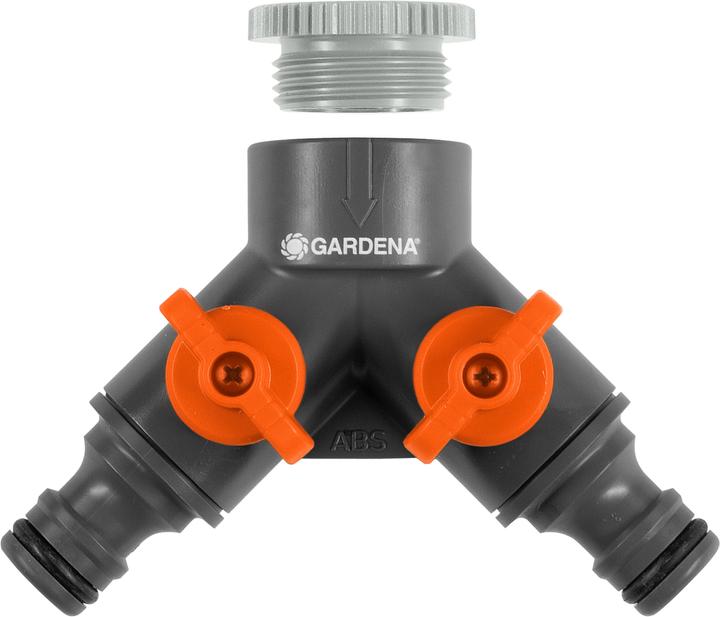 Produktbild Gardena Doppelhahnanschluss (2 Wege Verteiler, 26.50 mm)