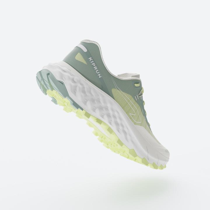 Image du produit Kiprun Chaussures de Trail Running pour femme, MT Cushion 2 Vert Jaune (41)