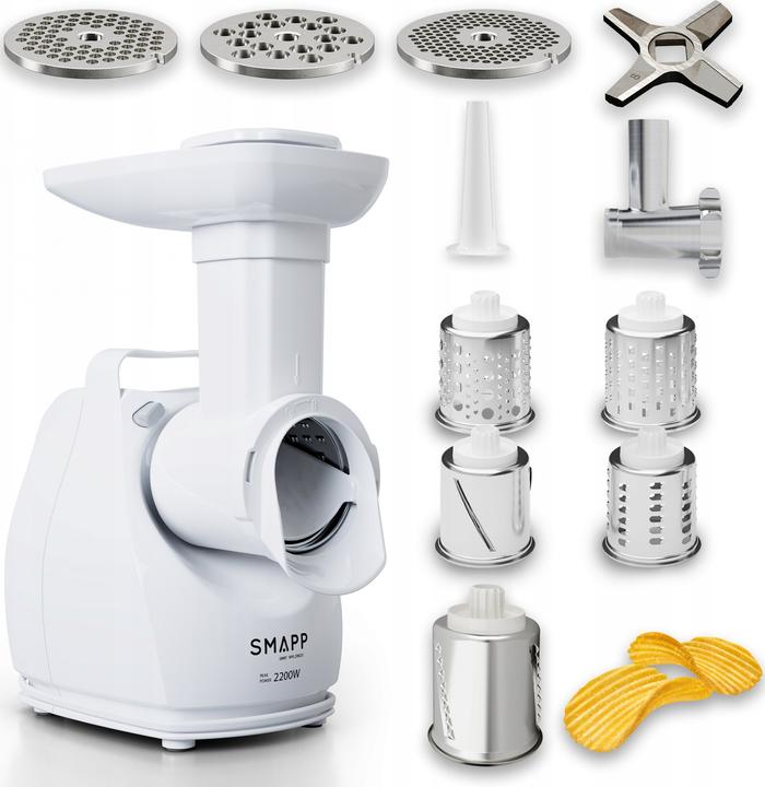 Smapp Maszynka do mięsa 490.81R 2200W z szatkownicą