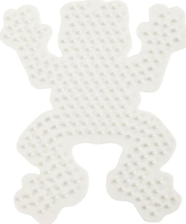 Creativ Company Bügelperlen Platten Frosch Weiss