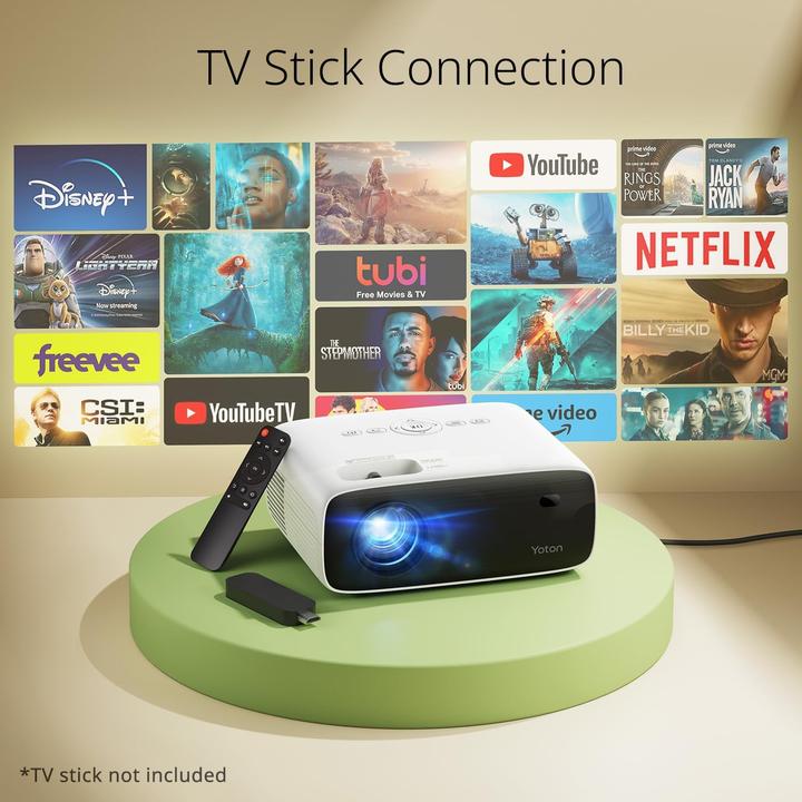 Produktbild Yoton Bluetooth Beamer Y6 (400 lm)