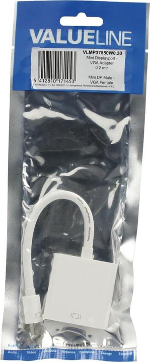 Produktbild Valueline Mini DP VGA (VGA, 20 cm)