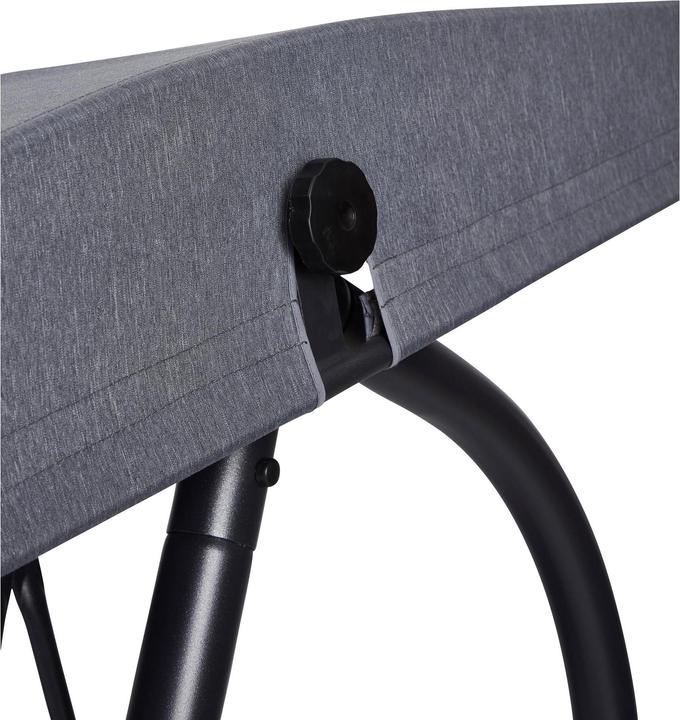 Produktbild Schou Hollywoodschaukel Sanne, Grau/Schwarz