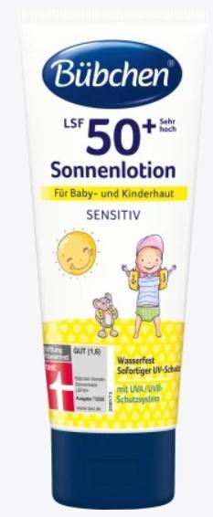 Actual product image Bübchen Sensitive Sun Lotion