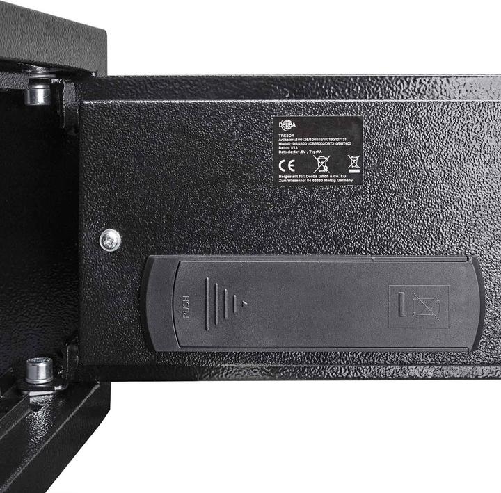 Actual product image Deuba Furniture safe