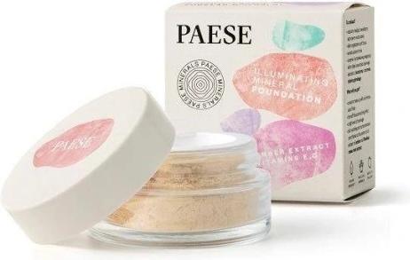 Actual product image Paese Minerals Illuminating Mineral Foundation 201W Beige 7G (Beige)