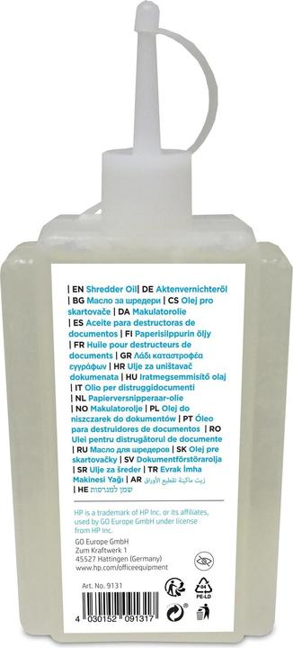 Actual product image HP Shredder Oil (120 ml)