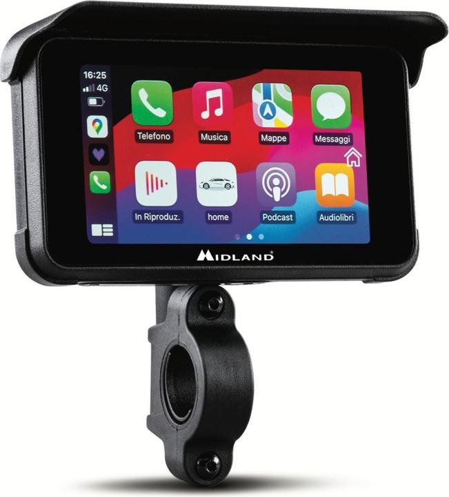 Produktbild Albrecht Midland BikePlay Guardian Motorrad Multimedia System