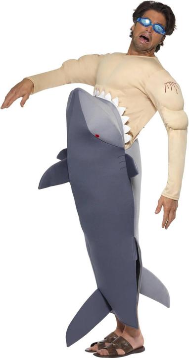Actual product image Smiffys Mens Man-Eating Shark Costume Set (One size)