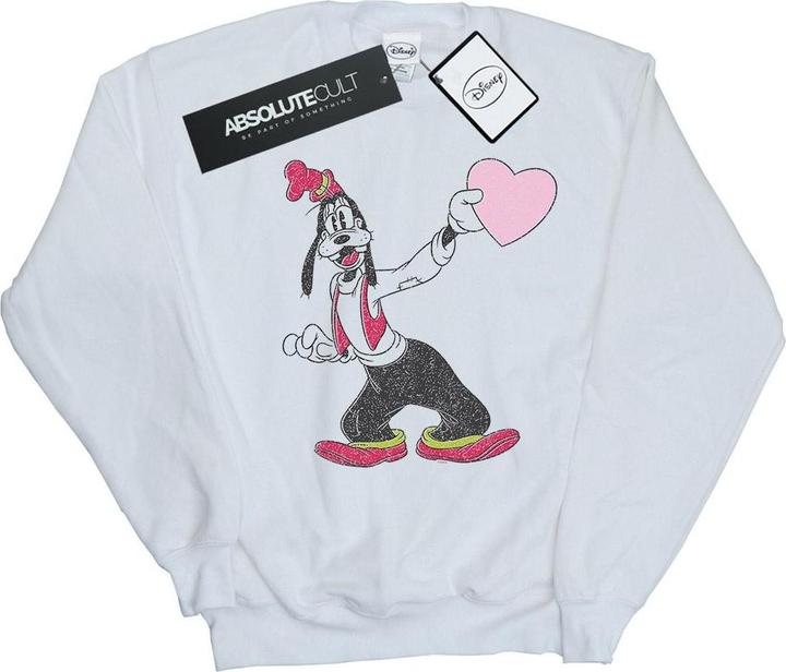 Disney Goofy Love Heart Sweatshirt Mädchen