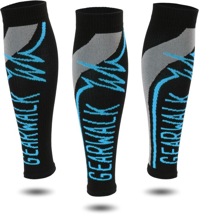 Produktbild Normani 2 Paar Sport-Waden-Kompressionsstulpen (32, 33, 34, 35, 36, 37, 38)