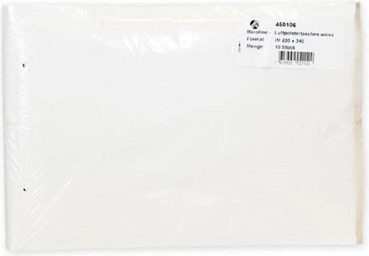 Produktbild Mailmedia Luftpolster-Versandtaschen, Typ F16, weiss, 31 g Aussenmasse: 240 x 350 mm, Innenmasse: 215 x 340 mm (10 x)