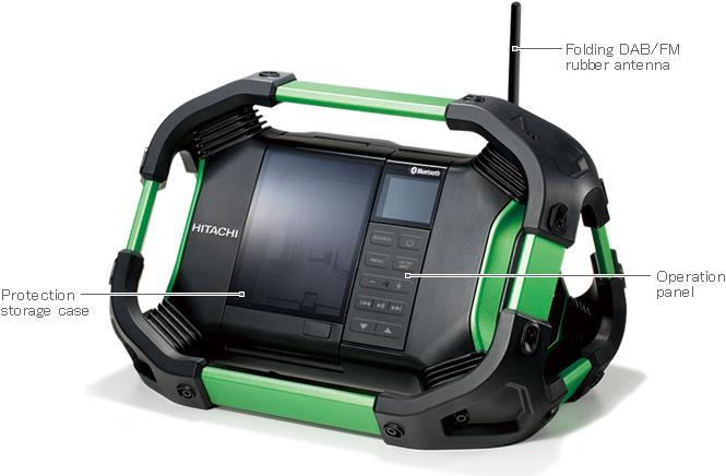 Produktbild Hitachi Baustellenradio DAB+ UR18DSDL