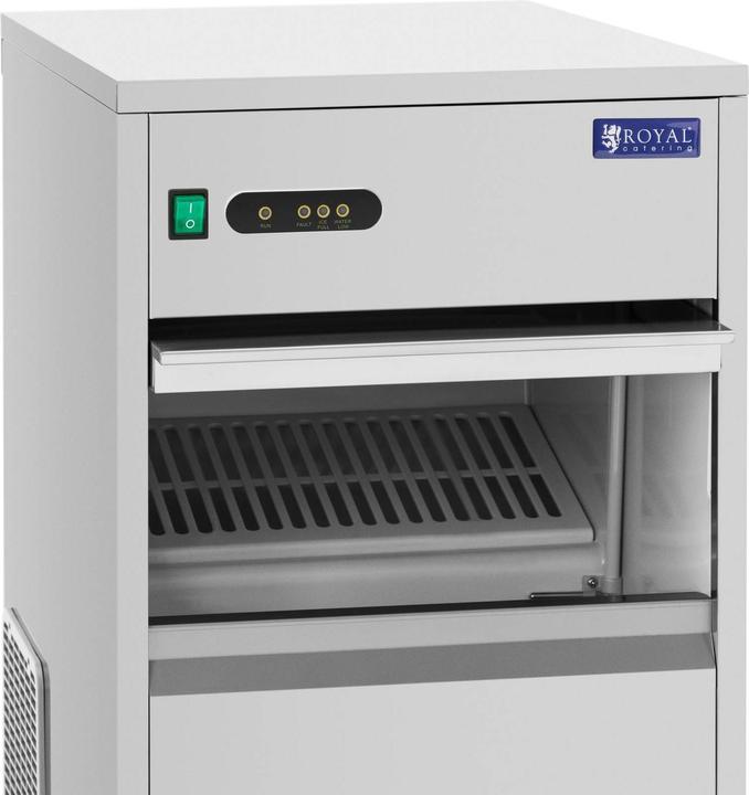 Produktbild Royal Catering Gastro Eiswürfelmaschine Eiswürfelbereiter Icecubemaker 25kg/24h Edelstahl