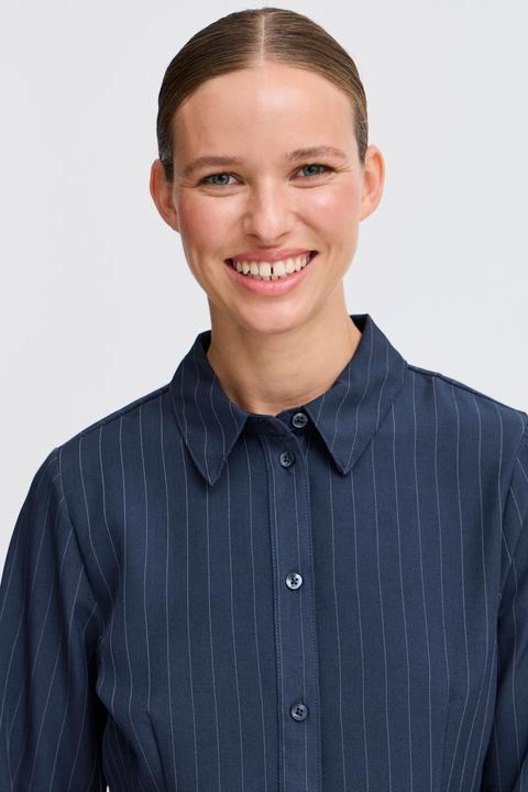 Actual product image B.young BYMMMIDDE SHORT SHIRT 20815531 (38)