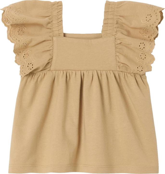 Actual product image Vertbaudet Bio-Kollektion: Baby T-Shirt mit Volantärmeln (68)