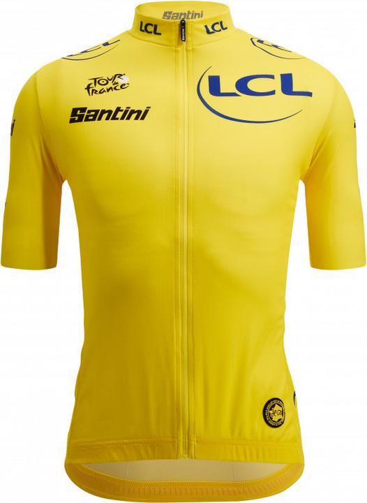 Santini Kurzarmtrikot TDF LEADER YELLOW Herren (S)