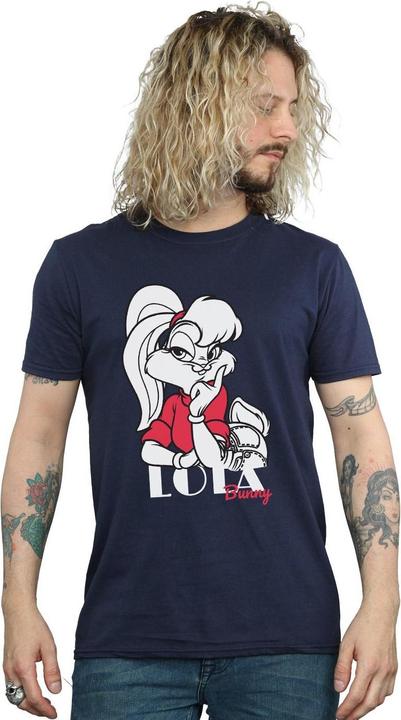 Actual product image Looney Tunes Mens Classic Lola Bunny Cotton T-Shirt (M)