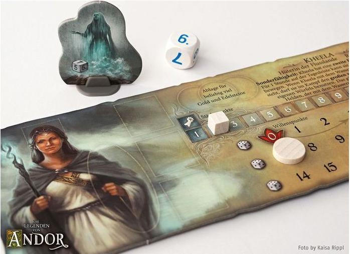 Actual product image Kosmos The Legends of Andor: New Heroes - Addition (German)