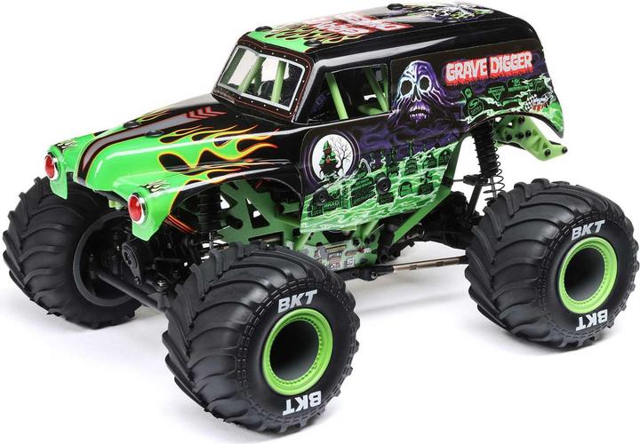 Image du produit Losi M.TRUCK GRAVE DIGGER RTR 4WD 1:18 EP (RTR Prêt à fonctionner)