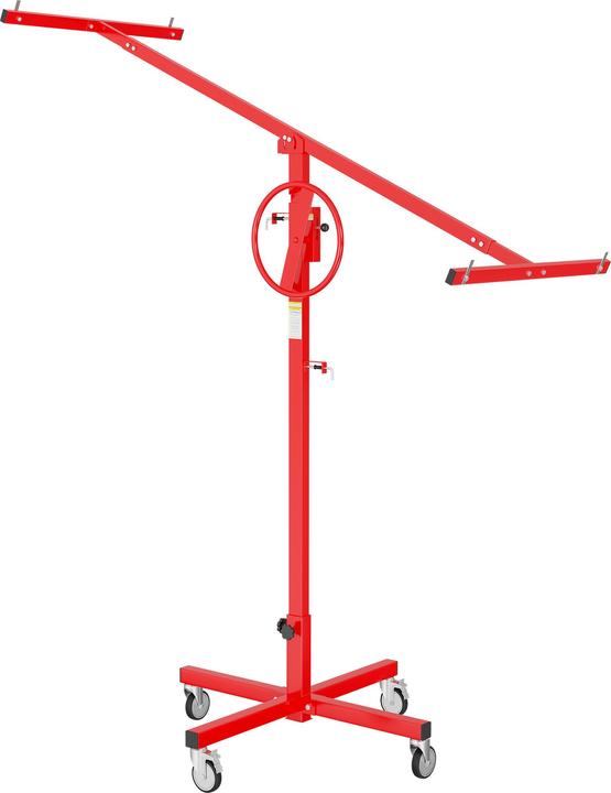 Wiltec Sollevatore di pannelli 40kg 170-290cm Aiuto per il montaggio Sollevatore di pannelli Sollevatore (40 kg)