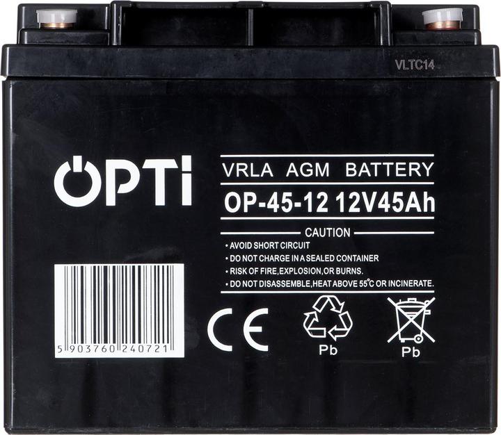 Produktbild Volt Polska AKUMULATOR AGM OPTI 12V 45 Ah VRLA