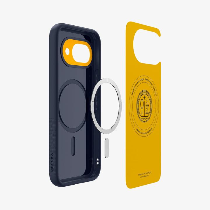 Actual product image Spigen Nano Pop (MagFit) Pixel 9a Case Blueberry Navy (Google Pixel 9a)