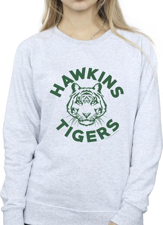 Immagine prodotto Netflix Stranger Things Hawkins Tigers Felpa Donna (L)