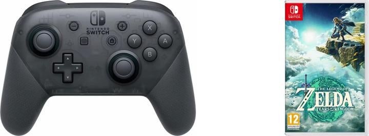 Produktbild Nintendo Switch Pro Controller + The Legend of Zelda: Tears of the Kingdom