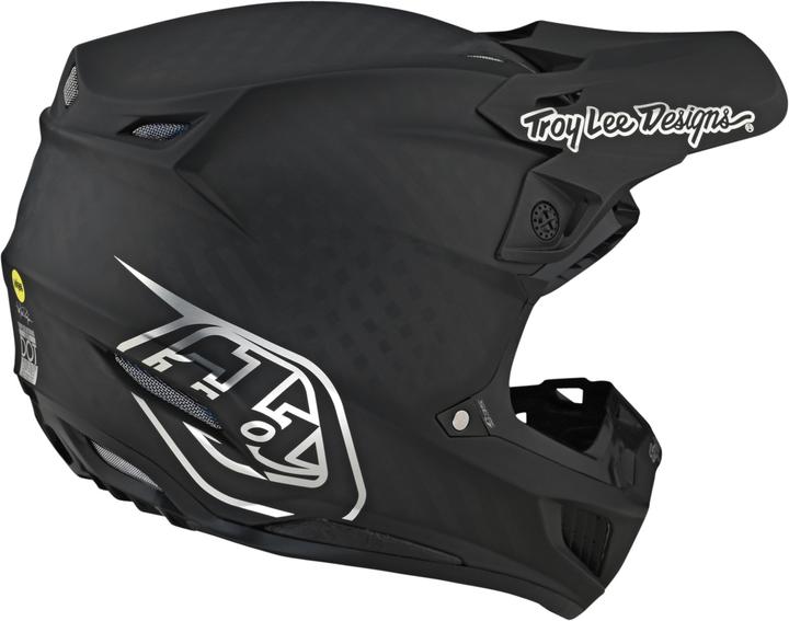 Actual product image Troy Lee Designs SE5 ECE Carbon Helmet Mips - Stealth (62 - 63 cm, XXL)