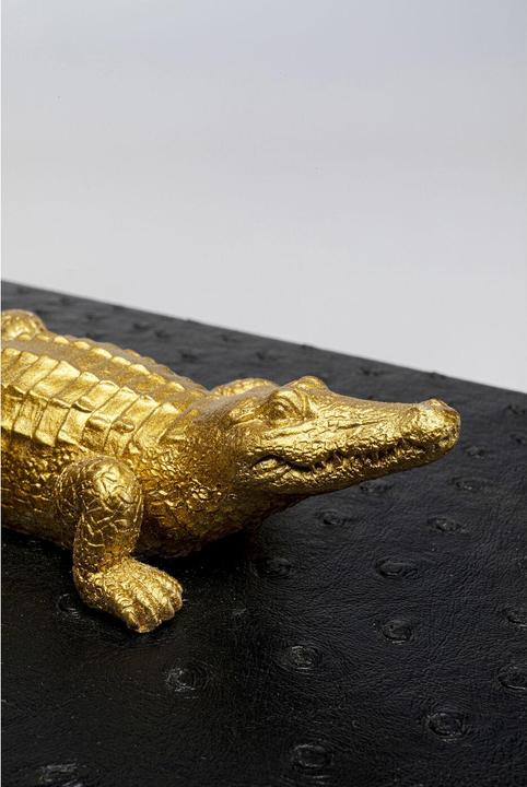 Image du produit Kare Design Box Crocodile Schwarz (2/Set)