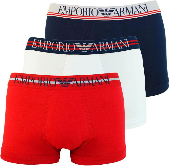Emporio Armani Boxershorts mit Logobund im Dreierpack (M, 3er Pack)