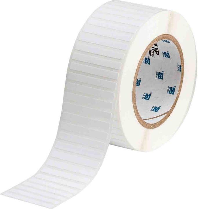 Image du produit Brady THT-151-499-3, Tissu nylon, blanc, mat, 50.80 x 6.35 mm, permanent (3000 E.)