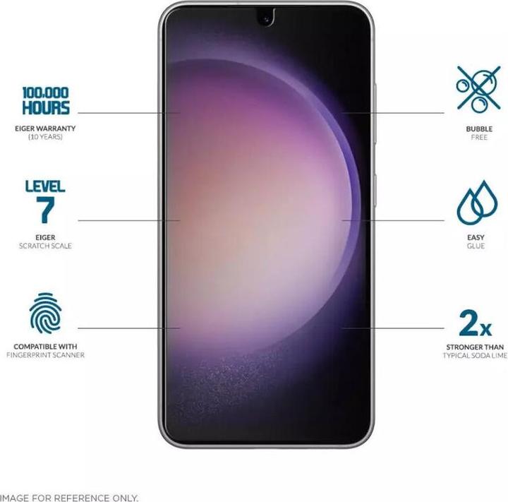 Immagine prodotto Eiger Mountain Glass Clear (1 Pezzo/i, Samsung Galaxy S23)