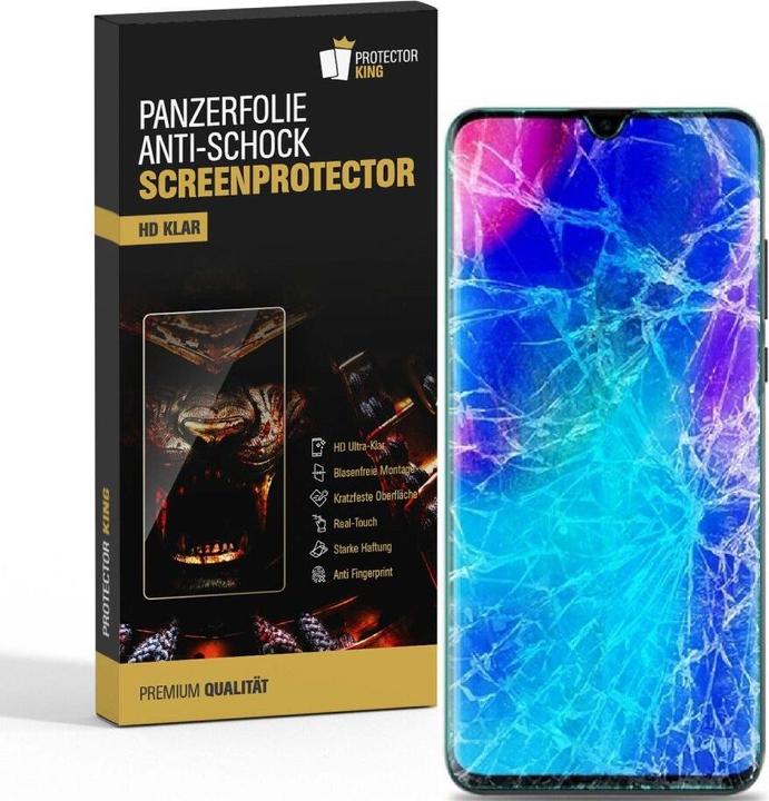 Produktbild Protectorking 6x Panzerfolie Anti-Shock HD Klar (6 Stück, Huawei P30 Lite)
