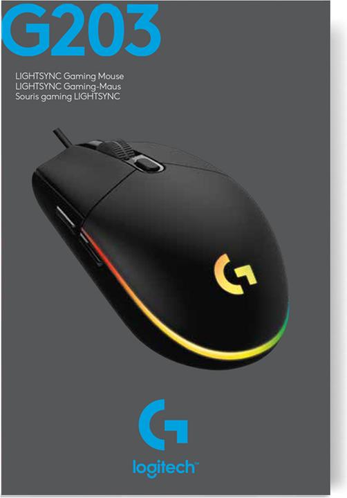 Image du produit Logitech G G203 Lightsync (Filaire)