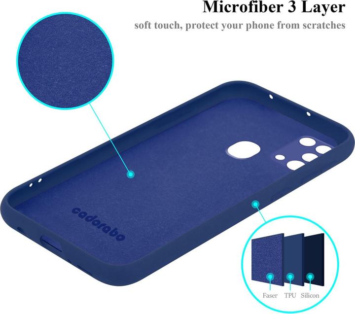 Produktbild Cadorabo TPU Liquid Silicone Case Cover (Samsung Galaxy M31)