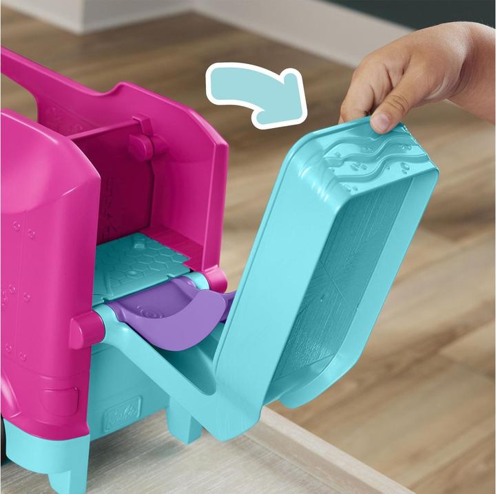 Productafbeelding Fisher-Price Little People Barbie Little Dreamcamper speelset met licht en geluid, 2 figuren (85)
