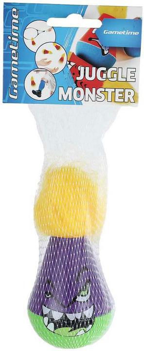 Actual product image Gametime Jonglierbälle Monster mit Haaren, 12 cm