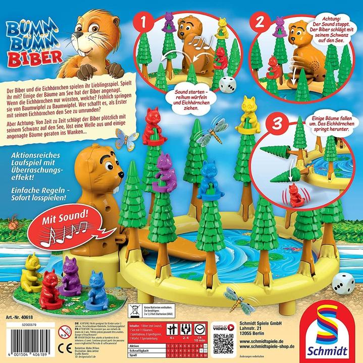 Produktbild Schmidt Spiele Bumm Bumm Biber (Deutsch)