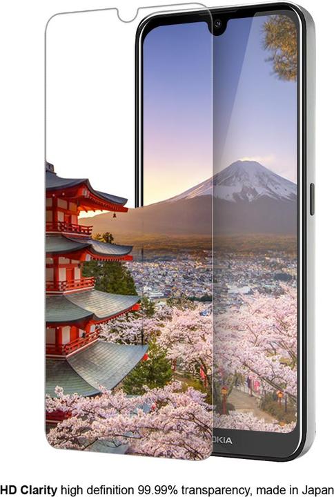 Actual product image Eiger Mountain Glass Clear (1 Piece, Nokia 2.2)