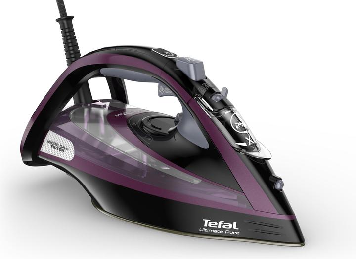 Produktbild Tefal Ultimate Pure FV9835 Bügeleisen Trocken- & Dampfbügeleisen Durilium Selbstreinigende Grundplat (3000 W, 240 g/min)