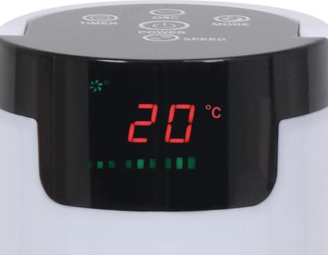 Image du produit Vorel LUND WENTYLATOR PODŁOGOWY LED 50W, WYS. 81cm