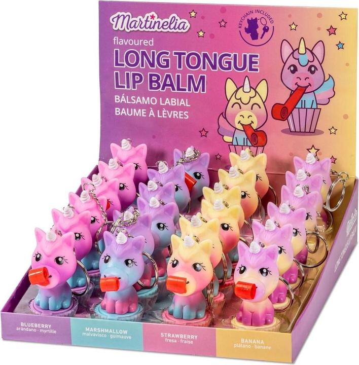 Image du produit Martinelia Unicorn Long Tongue Lip Balm ass.