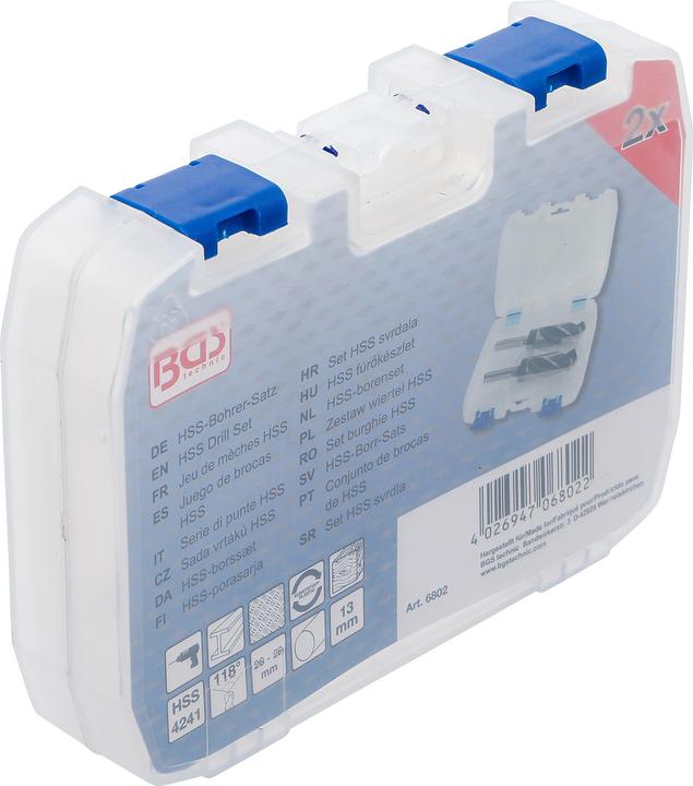 Produktbild BGS HSS-Bohrer-Satz (26 - 28 mm)