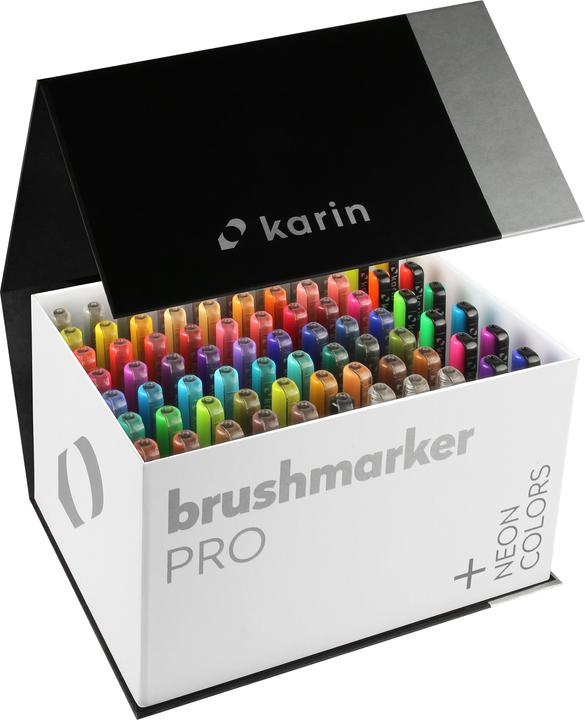 Produktbild Karin Brush Marker Pro Mega Box (Mehrfarbig, 72 x)