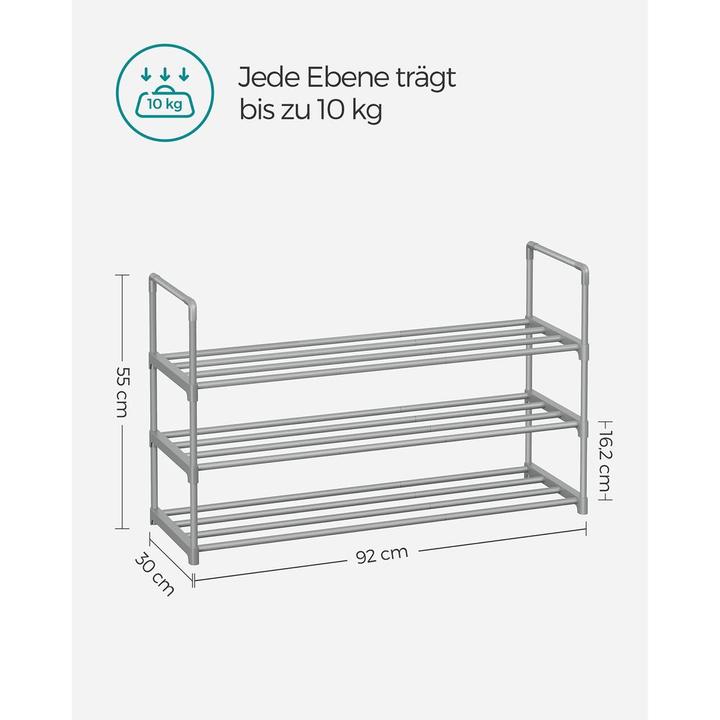 Image du produit Songmics Étagère à chaussures (92 x 30 x 55 cm)