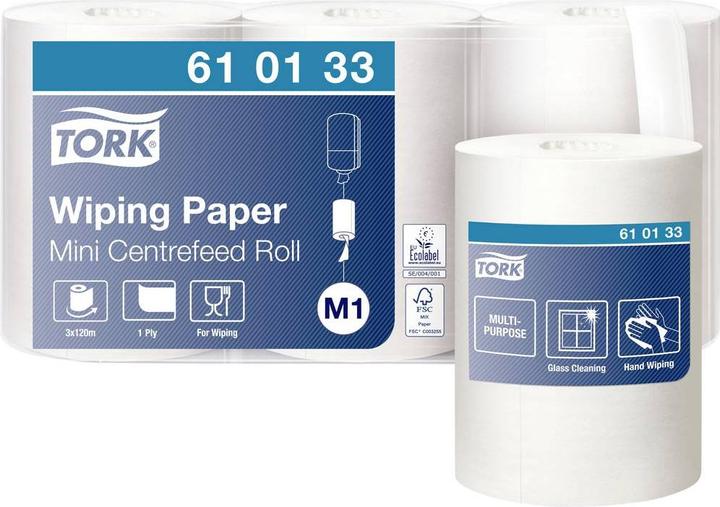 Produktbild Tork Mehrzweck-Papierwischtücher mit Innenabrollung M1 (3 x)